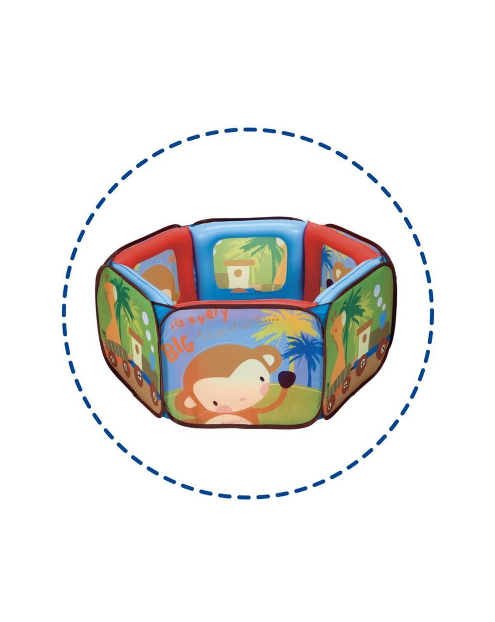 Baby smile - πισίνα παιχνιδιού με 50 μπάλες - Baby Smile