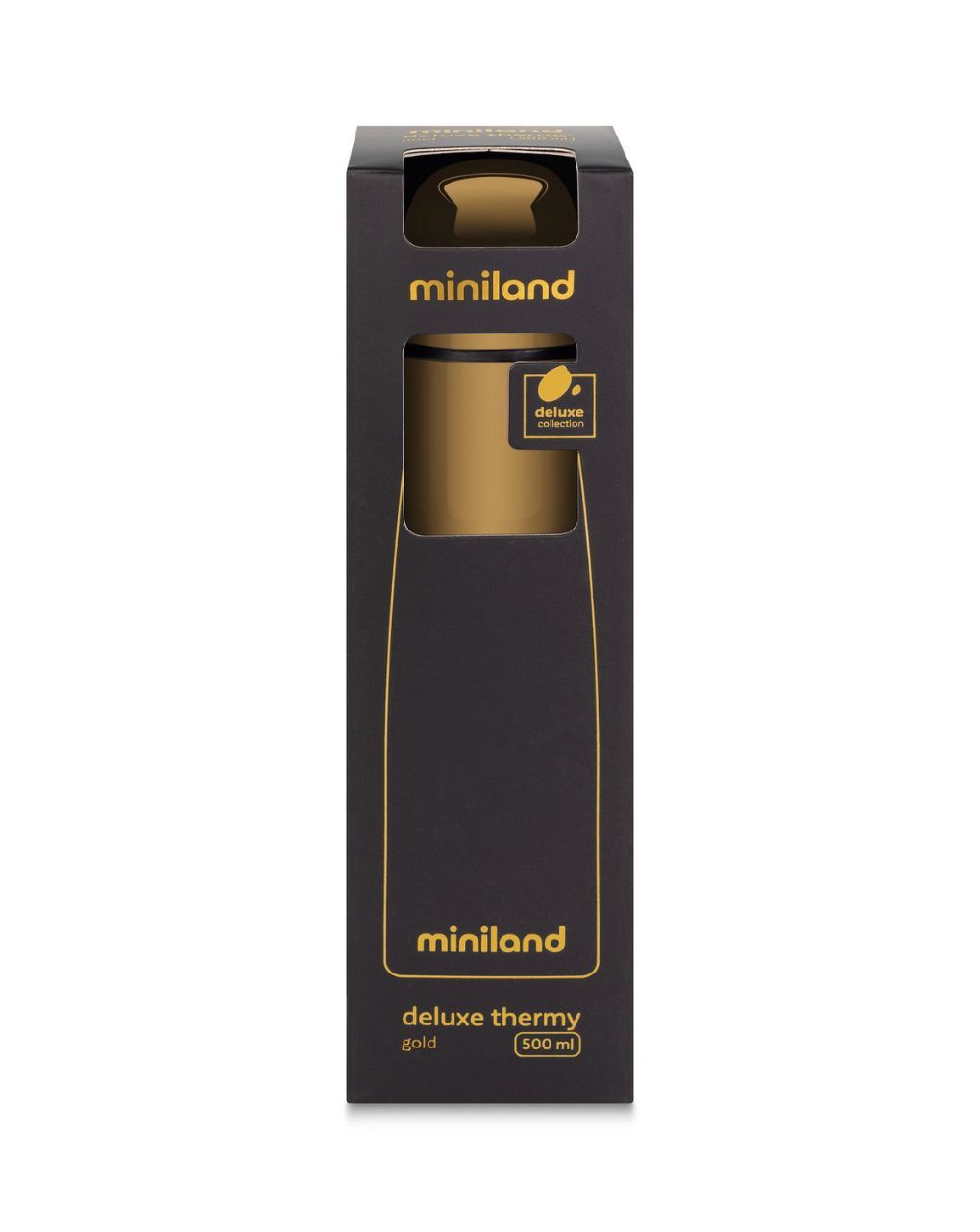 Miniland θερμός deluxe gold 500ml ml89404 - Miniland