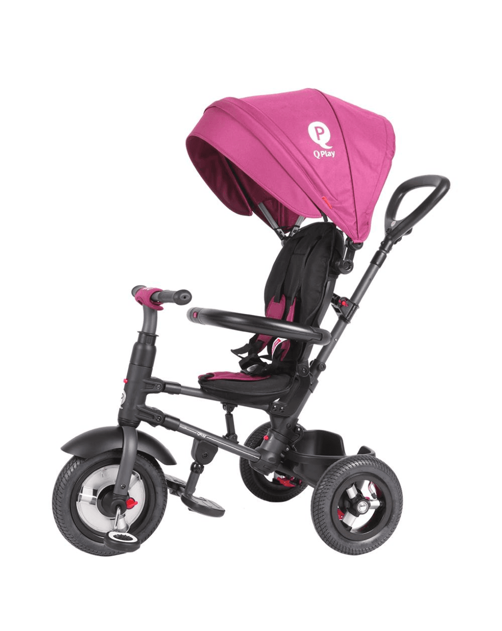 Qplay rito τρίκυκλο air wheels purple (01-1212040-05) - QPLAY