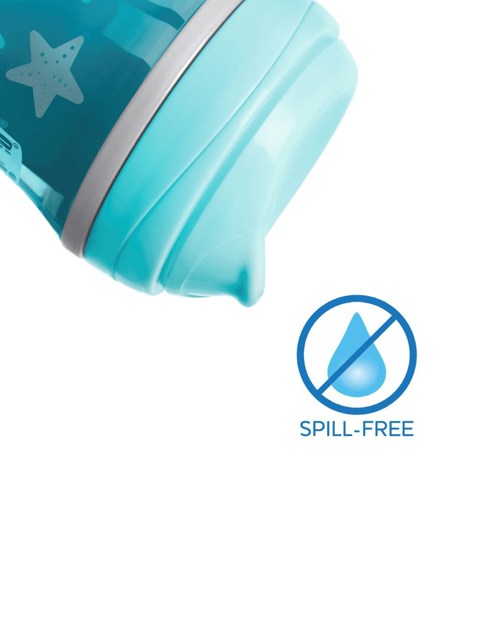 Chicco παγούρι 266ml active cup 14m+ μπλε (2 σχέδια) f04-06981-20-01 - Chicco