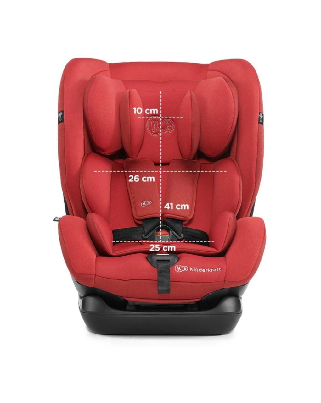 Kinderkraft κάθισμα αυτοκινήτου myway with isofix system, red - Kinderkraft