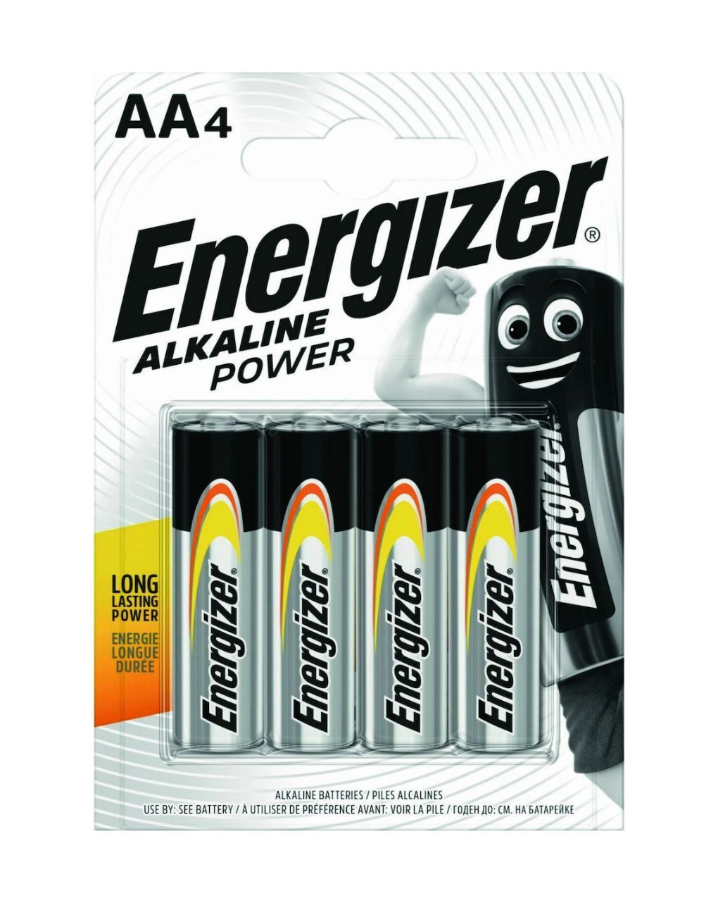 Energizer αλκαλικές μπαταρίες 4τμχ power aa bp4 f016697 - Energizer