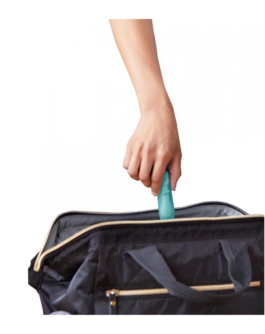 Skip hop σετ κουταλάκια ταξιδιού easy-fold 2τμχ grey/soft teal 29-2903025-01 - SKIP HOP