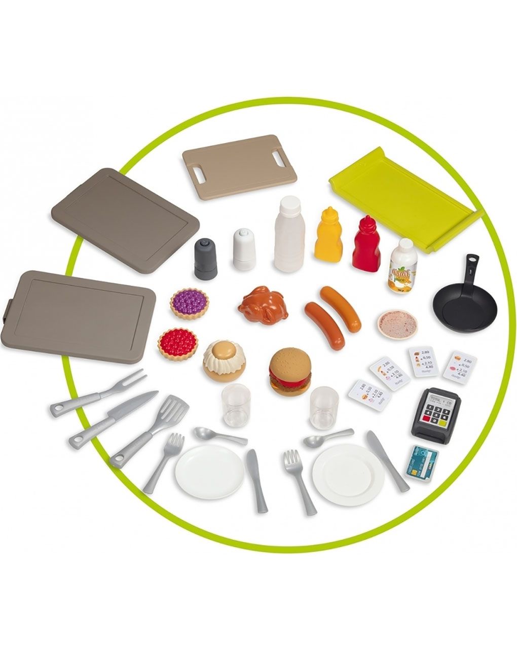 Smoby σπιτάκι κήπου chef house 124x132x135cm. - Smoby