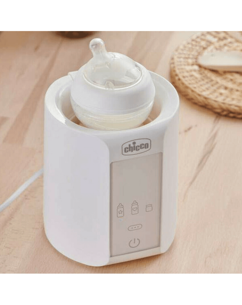 Chicco chome-travel bottle warmer θερμαντήρας μπιμπερό αυτοκινήτου e10-07389-10 - Chicco