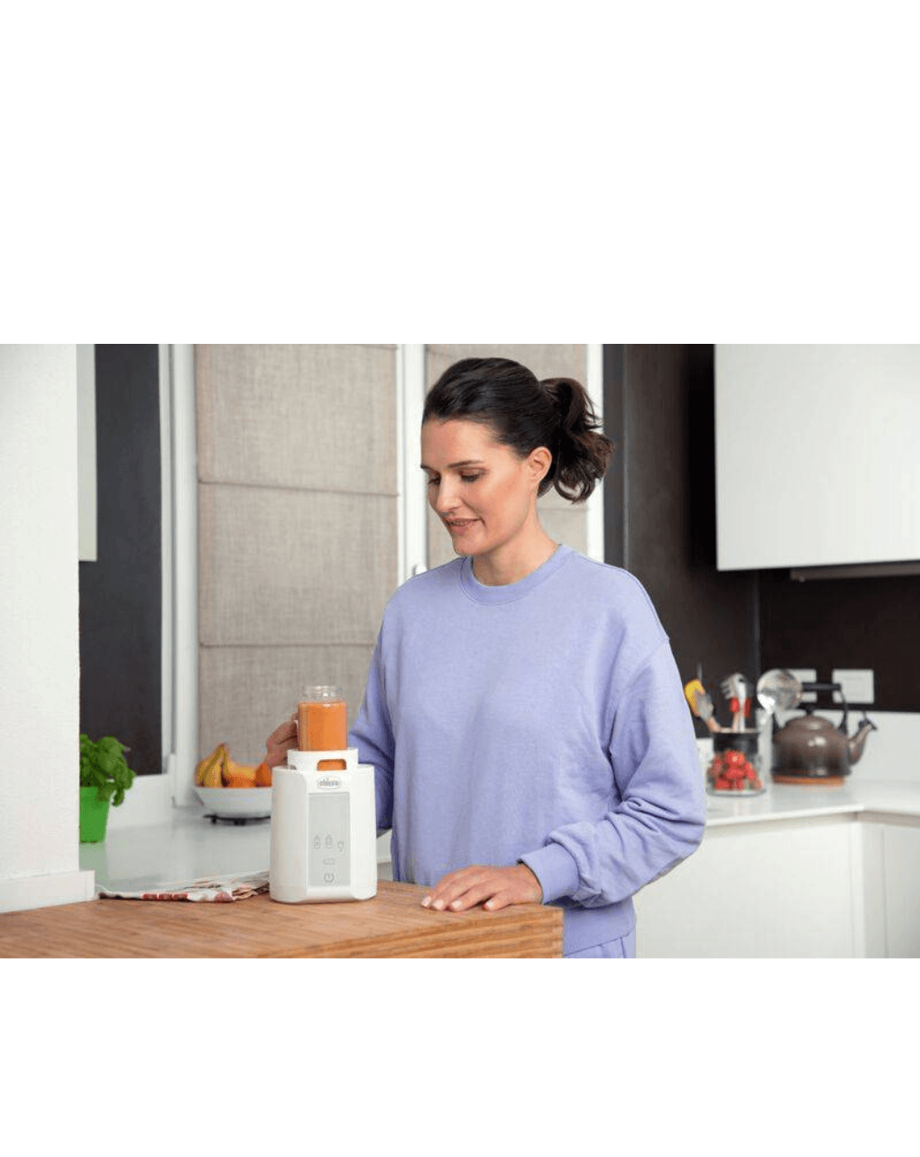 Chicco chome-travel bottle warmer θερμαντήρας μπιμπερό αυτοκινήτου e10-07389-10 - Chicco