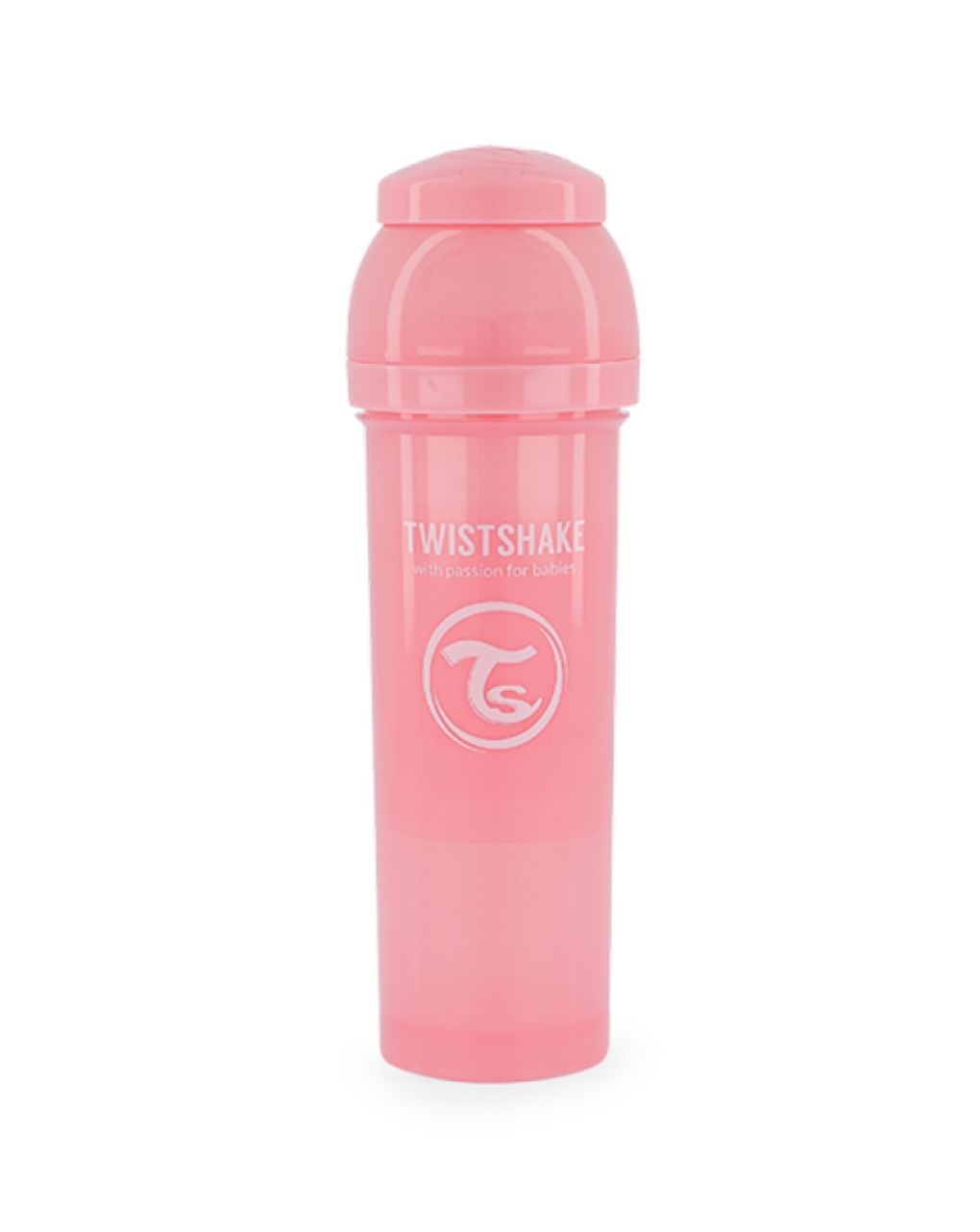 Twistshake μπιμπερό κατά των κολικών 330ml pastel pink 32-08-78261
