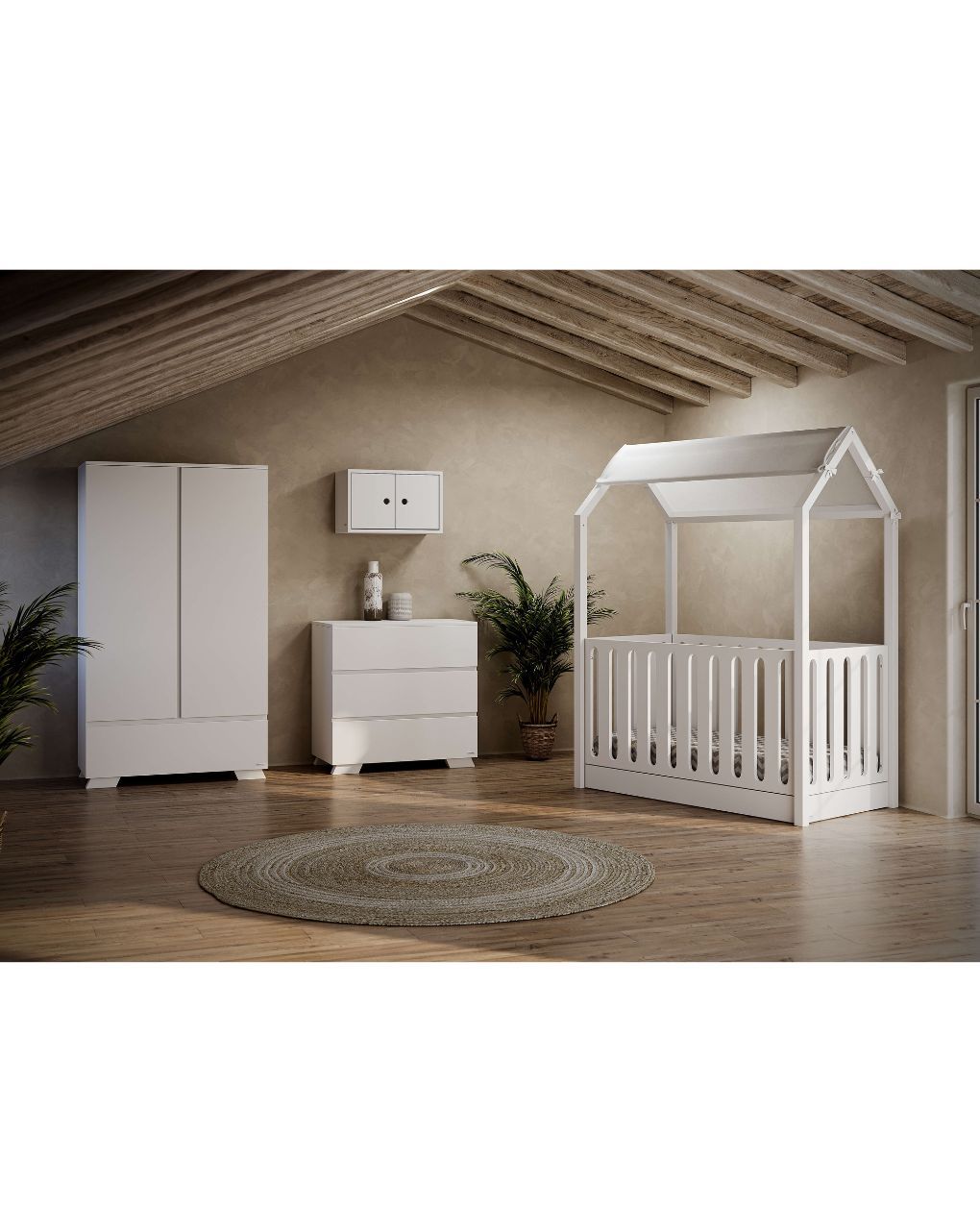 Casababy συρταριέρα la maison white 590256 - CASABABY