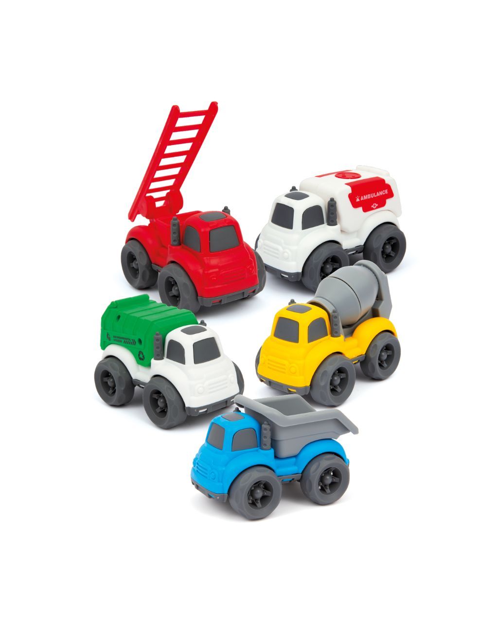 Baby smile οχηματάκια city services (3 σχέδια)