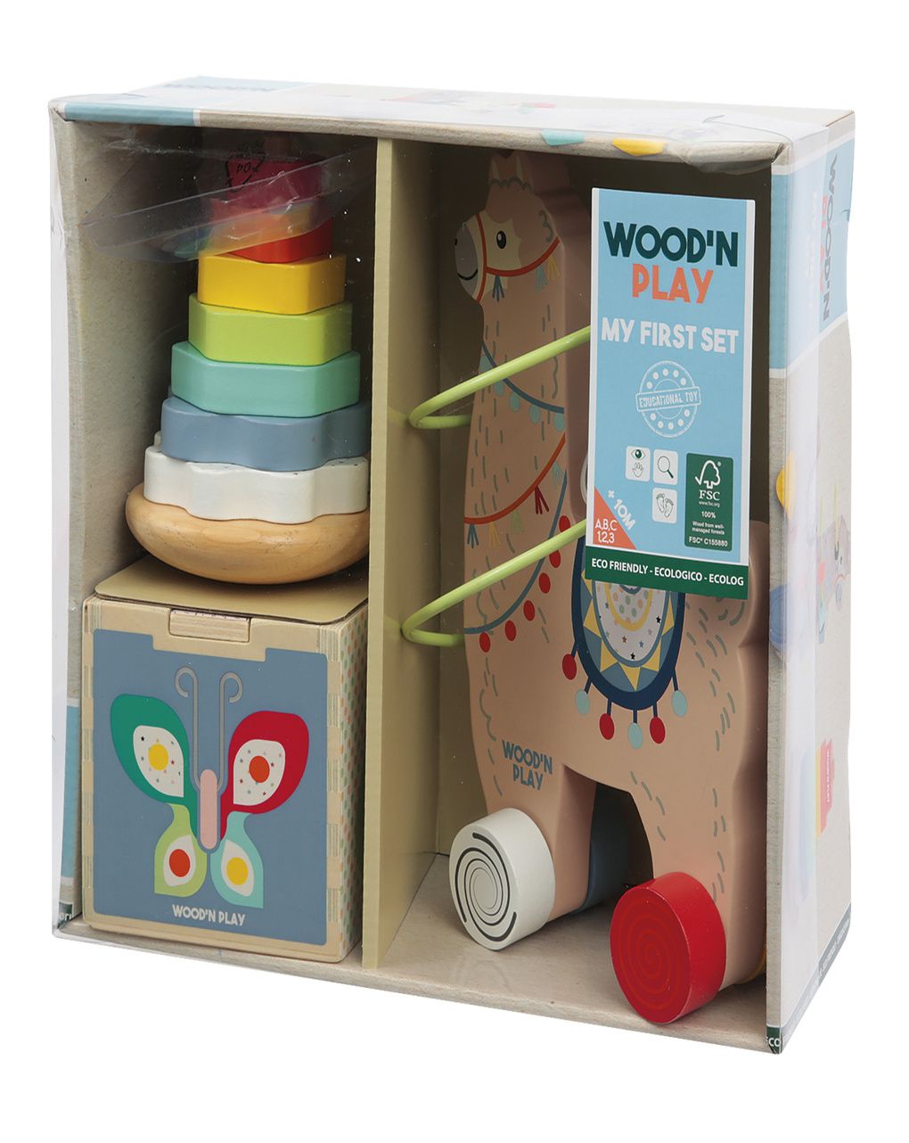 Wood' n play σετ πρώτα παιχνίδια - Wood'N Play