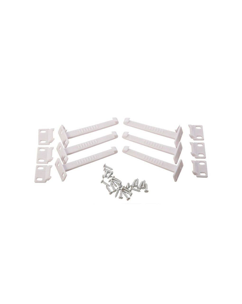 Giordani κλειδαριές συρταριού με βίδες 6τμχ - Giordani