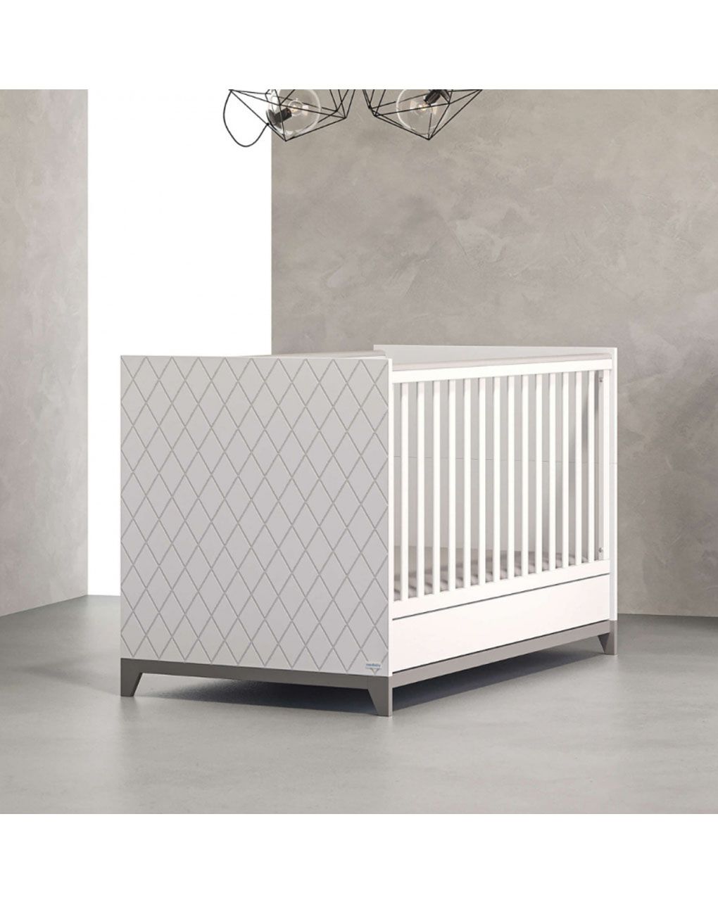 Casababy βρεφικό κρεβάτι μετατρεπόμενο σε προεφηβικό rombo 590251 - CASABABY