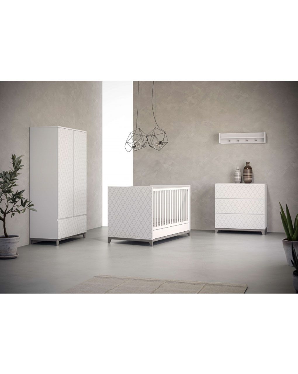 Casababy βρεφικό κρεβάτι μετατρεπόμενο σε προεφηβικό rombo 590251 - CASABABY