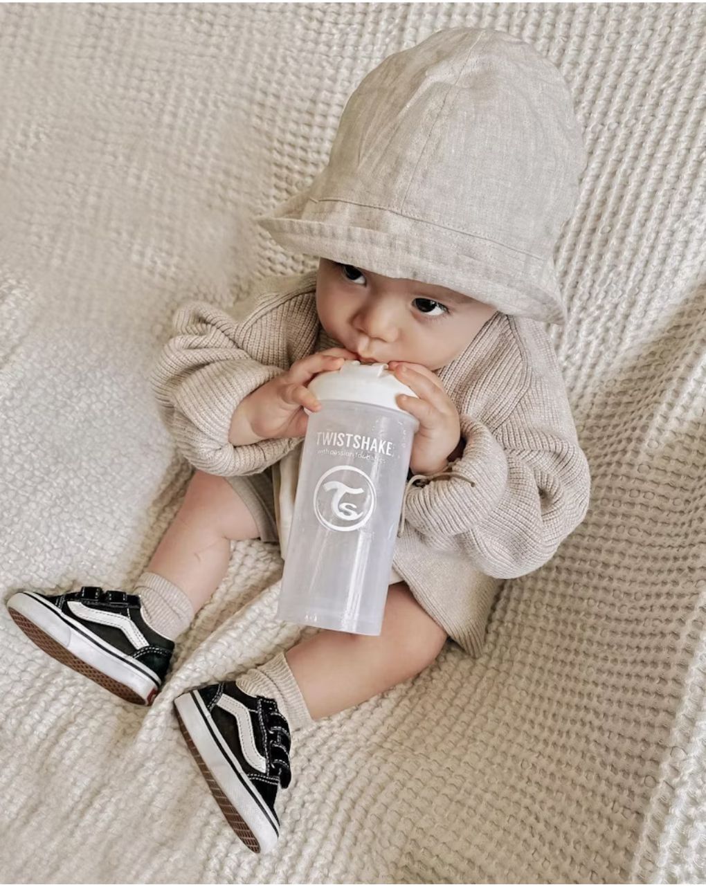 Twistshake μπιμπερό κατά των κολικών 260ml white 32-08-78012 - Twistshake