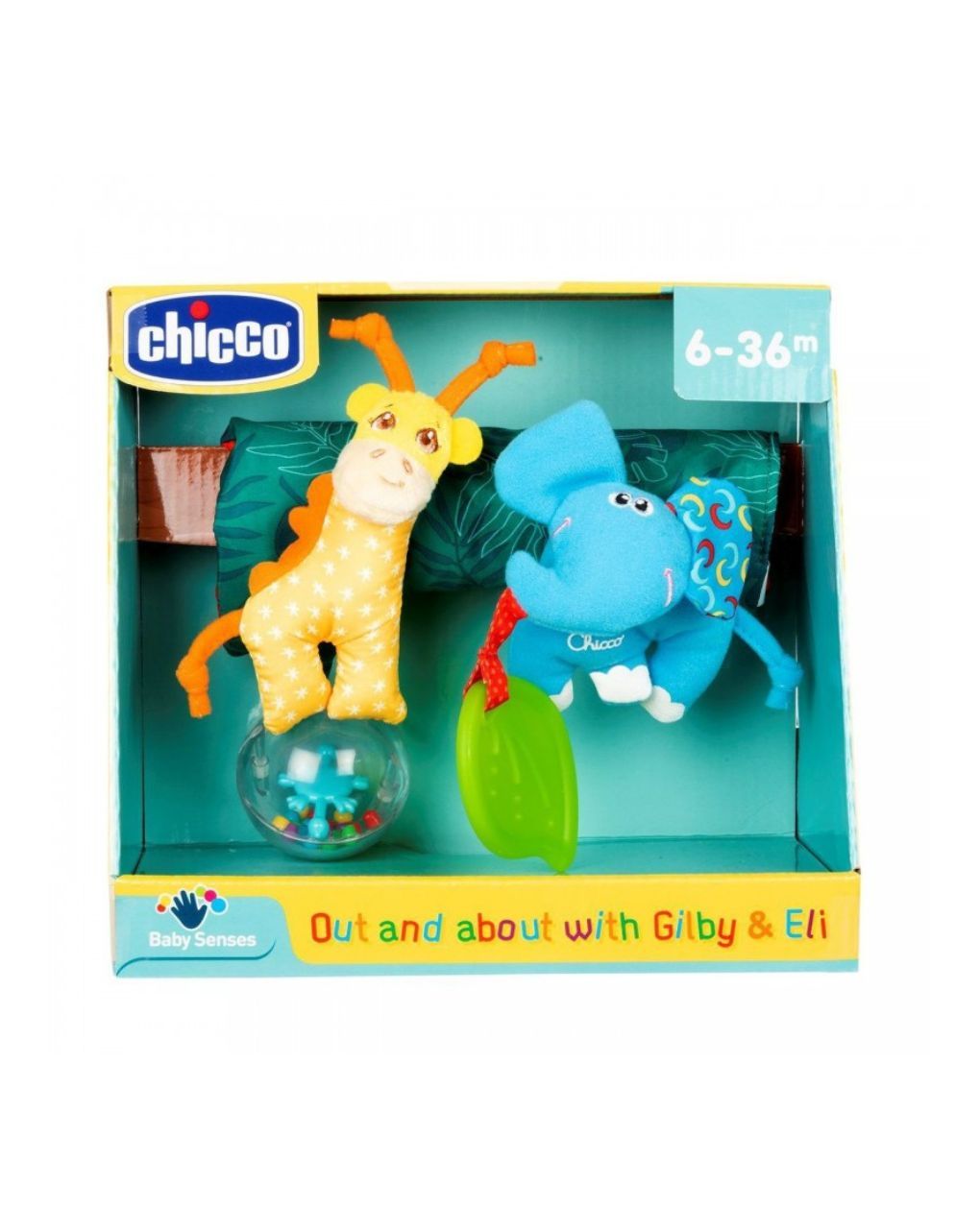 Chicco out and about with gilby and eli παιχνίδι καροτσίου y03-10060-00 - Chicco