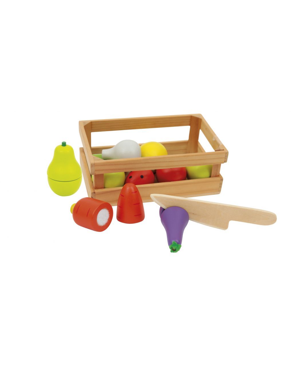 Wood' n play φρούτα και λαχανικά για κόψιμο - Wood'N Play