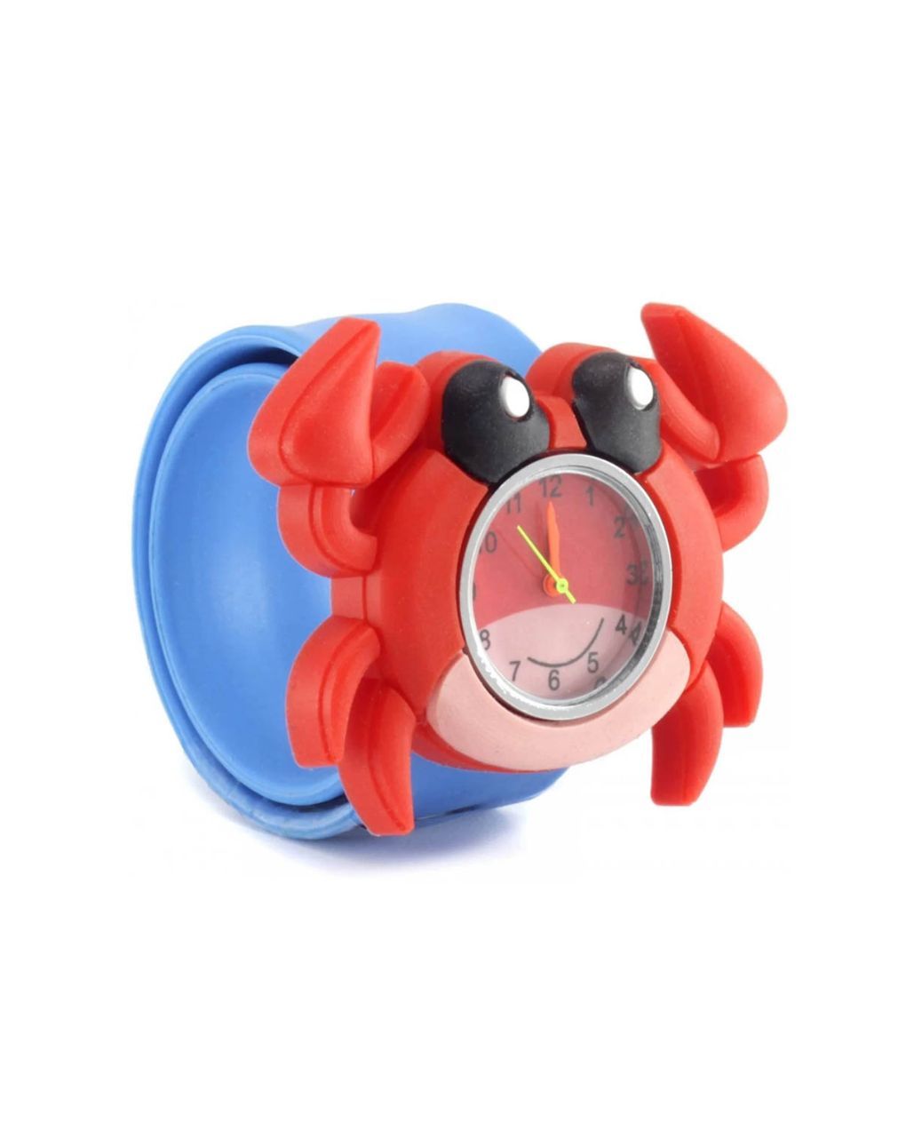 Wacky watches παιδικό ρολόι με λουράκι σιλικόνης slap καβούρι 14482309 - Wacky Watches
