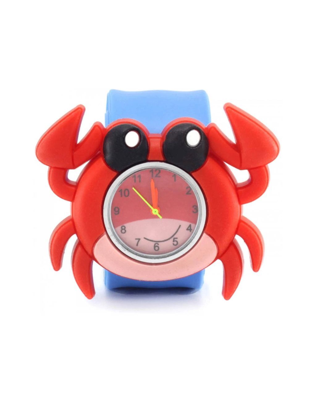 Wacky watches παιδικό ρολόι με λουράκι σιλικόνης slap καβούρι 14482309 - Wacky Watches