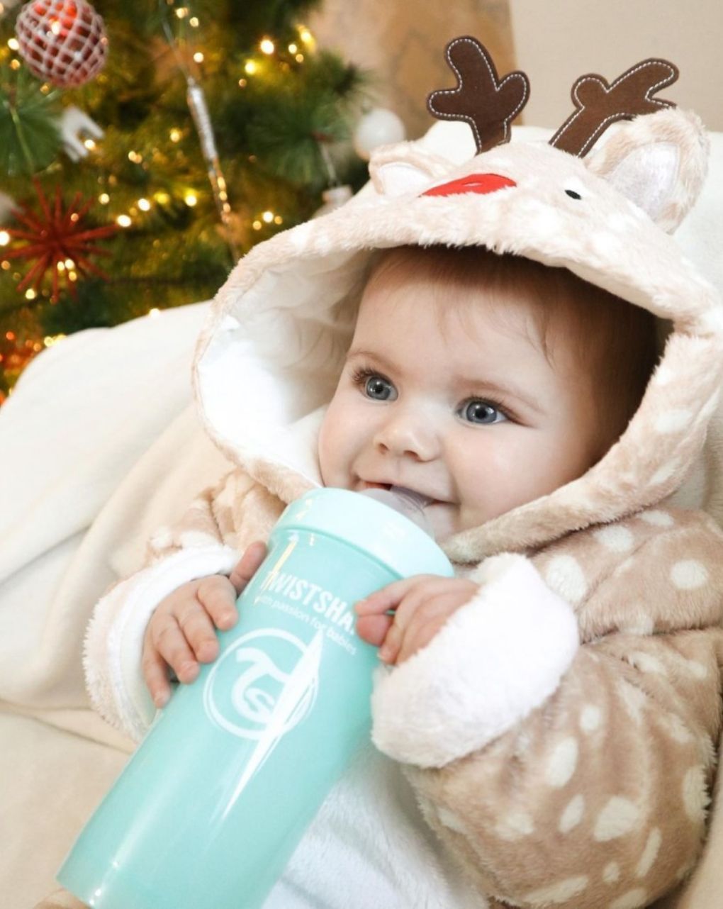 Twistshake μπιμπερό κατά των κολικών 330ml pastel blue 32-08-78262 - Twistshake