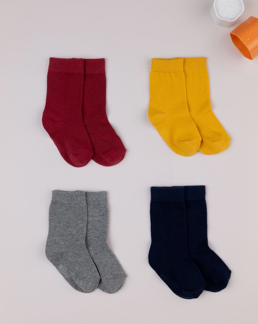 κάλτσες μακριές πακέτο x4 για αγόρι - Prénatal