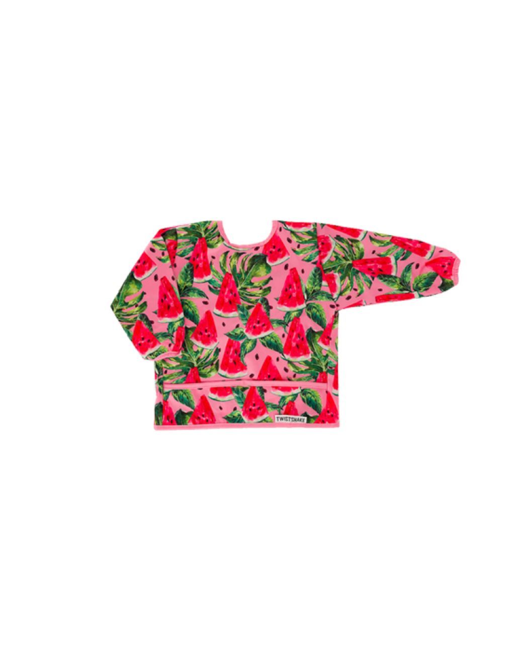 Twistshake μακρυμάνικη σαλιάρα watermelon 32-08-78512 - Twistshake