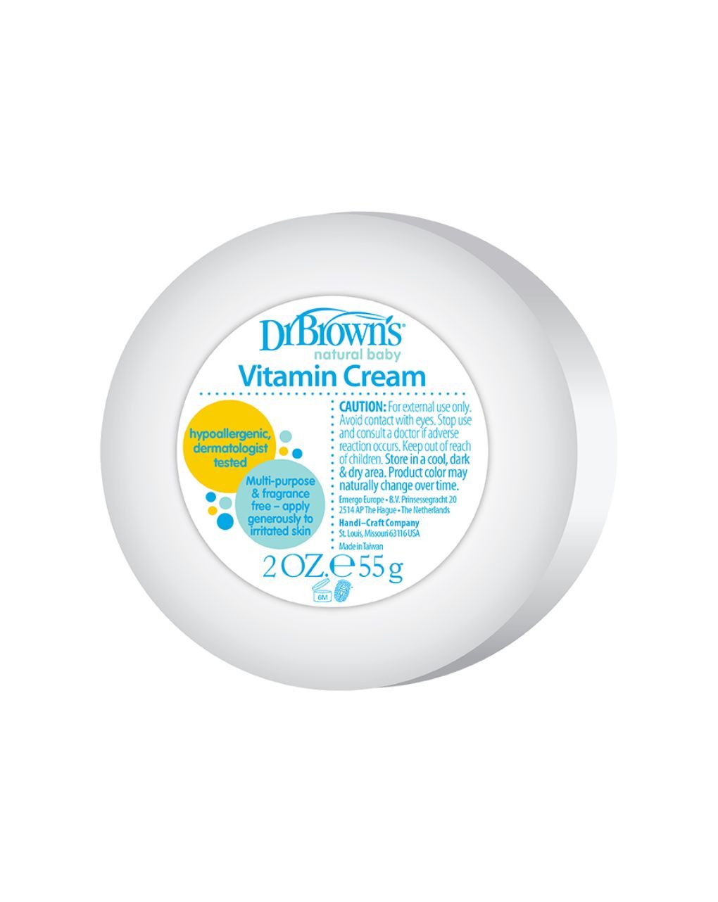 Dr. brown’s βρεφική κρέμα ανακούφισης ερεθισμών 112.70.1hc.325 - Dr Browns