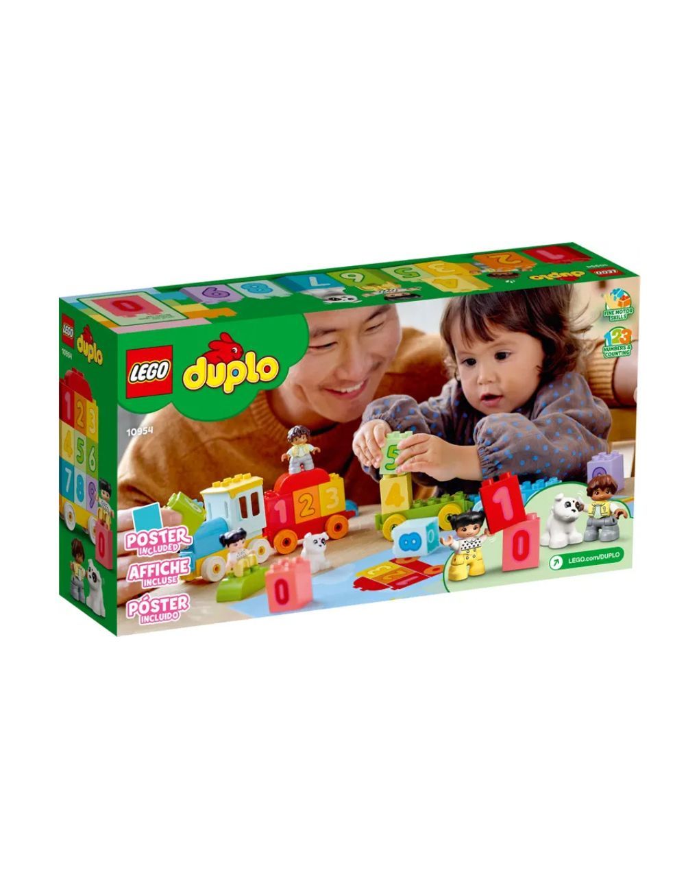 Lego duplo my first τρένο με αριθμούς – μαθαίνω να μετράω 10954 - Lego, LEGO Duplo