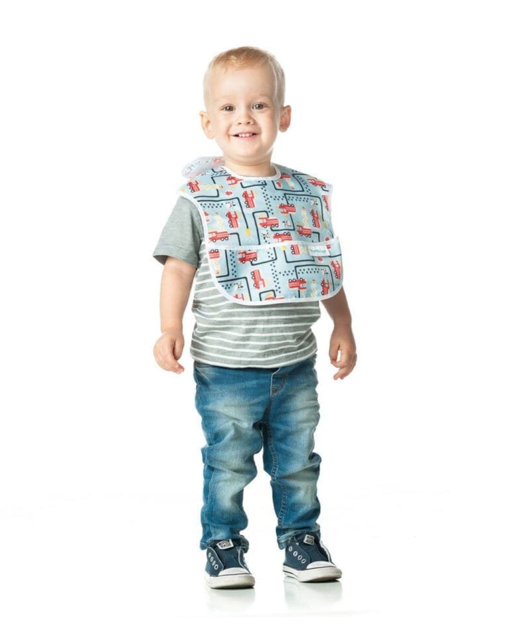 Bumkins αδιάβροχη σαλιάρα superbib fire engine 6-24m 3303897 - BUMKINS