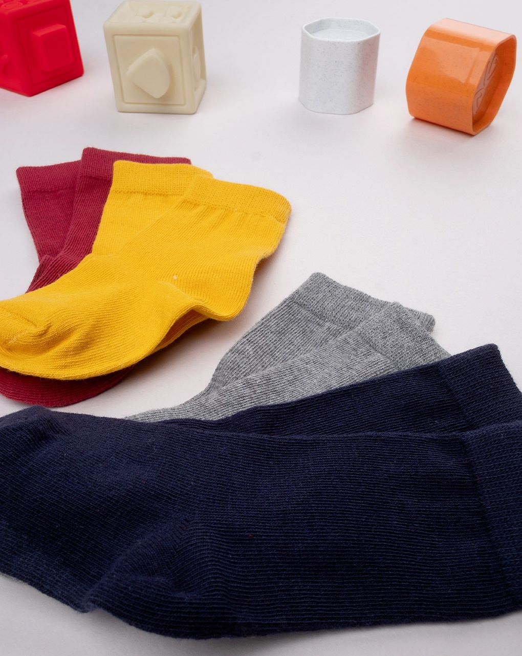 κάλτσες μακριές πακέτο x4 για αγόρι - Prénatal