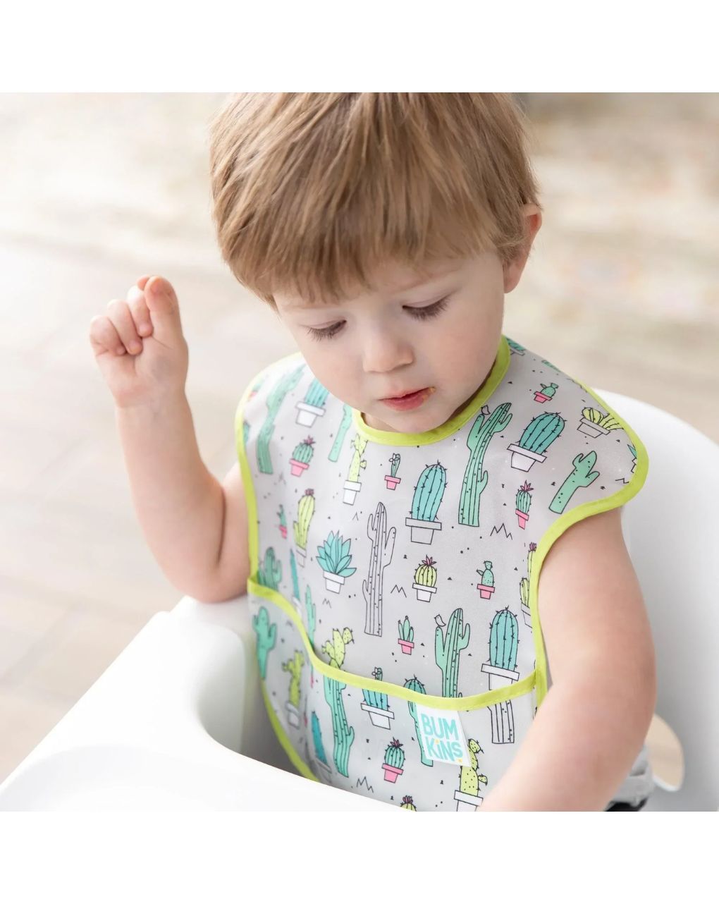 Bumkins αδιάβροχη σαλιάρα superbib cacti 6-24m 3303111 - BUMKINS