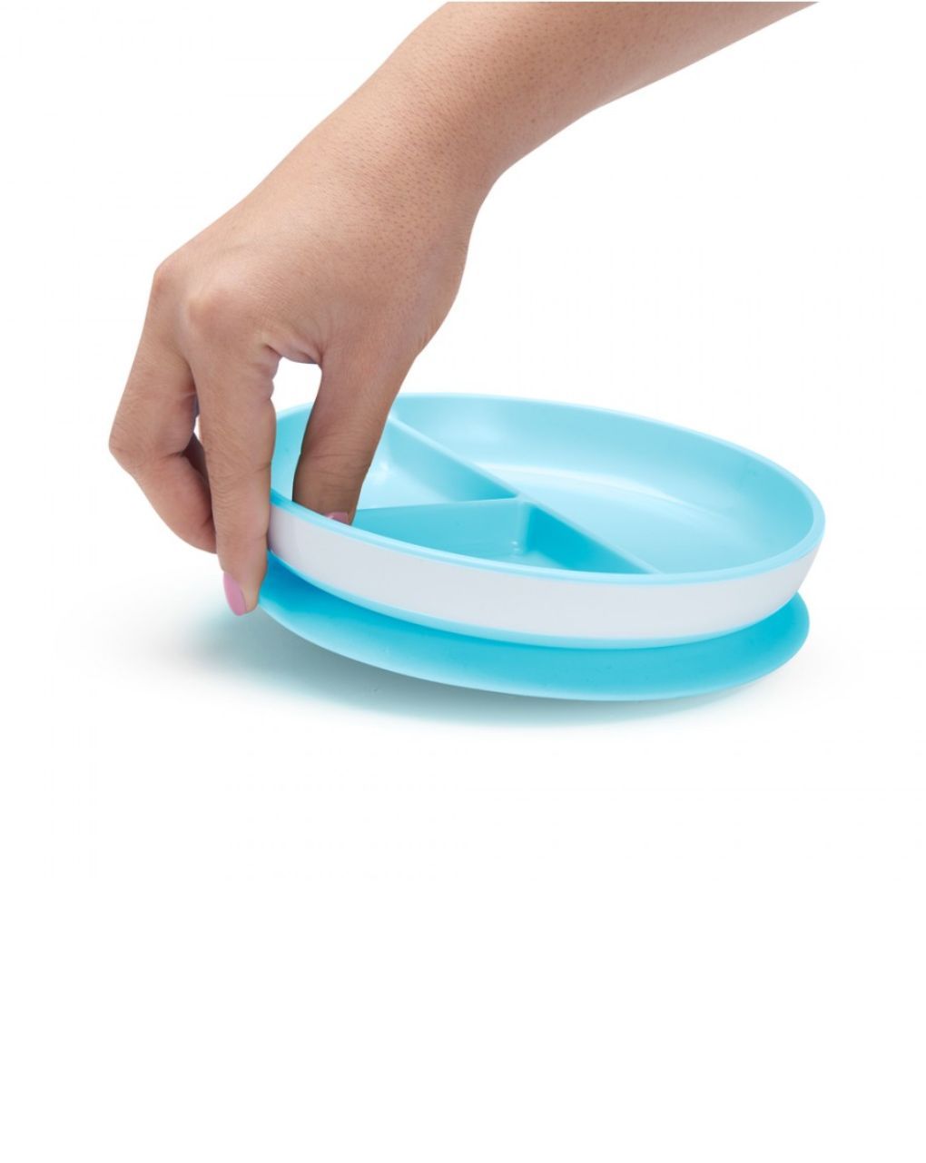 Munchkin παιδικό πιάτο με βεντούζα suction plate 6m+ (διάφορα χρώματα) 11213 - Munchkin