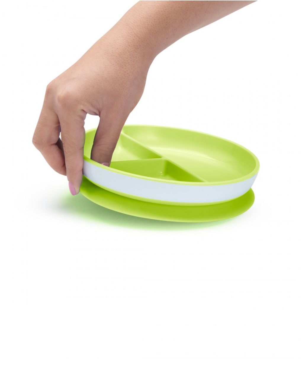 Munchkin παιδικό πιάτο με βεντούζα suction plate 6m+ (διάφορα χρώματα) 11213 - Munchkin