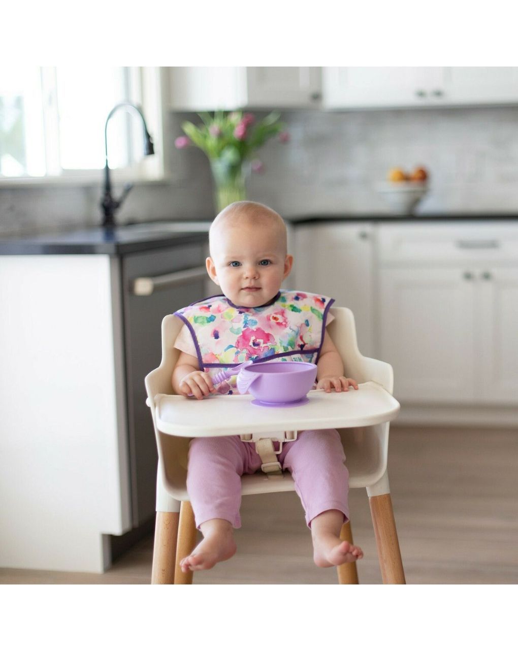 Bumkins αδιάβροχη σαλιάρα superbib watercolor 6-24m 3303132 - BUMKINS