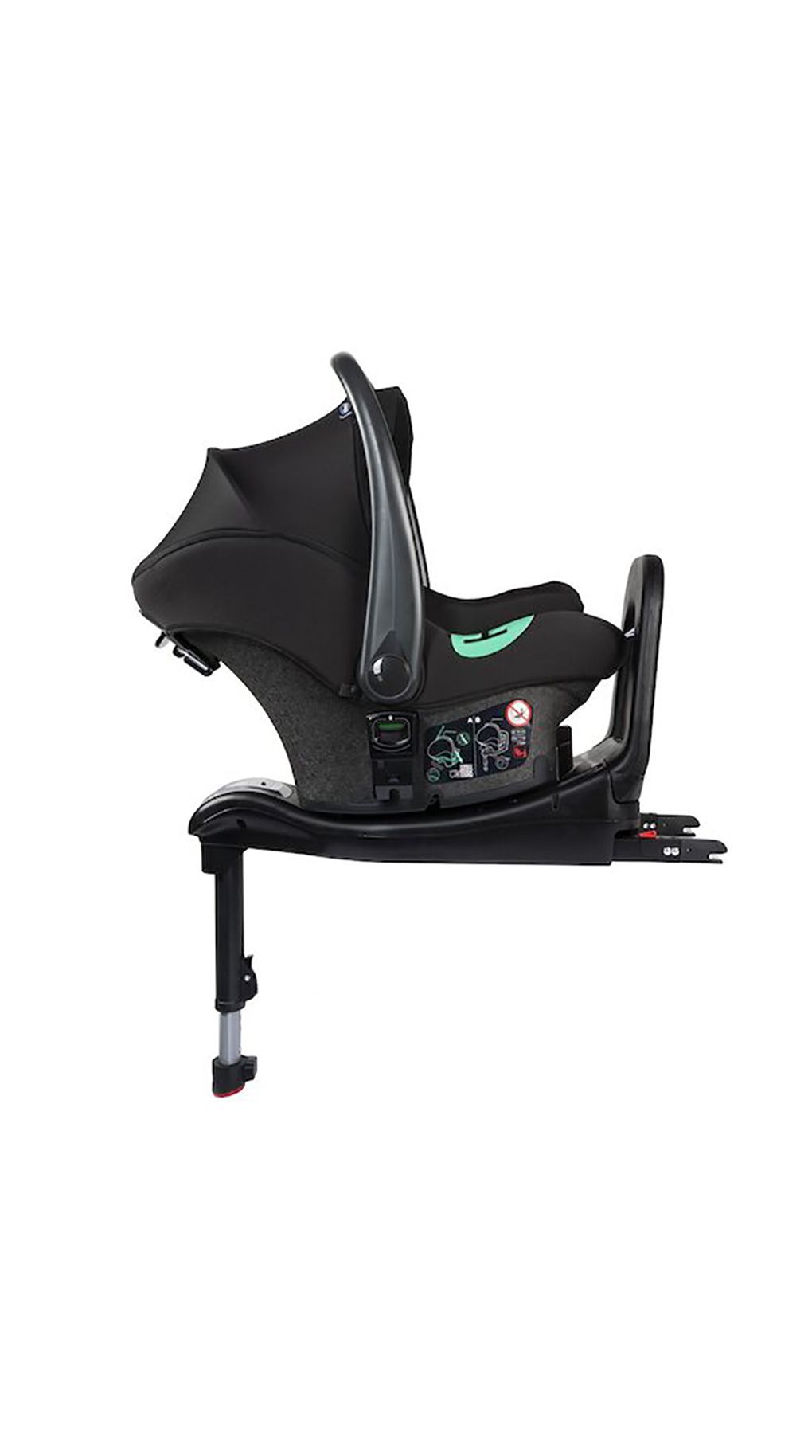 Chicco κάθισμα αυτοκινήτου kiros evo i-size (40-78cm) isofix με βάση r01-79872-95 - Chicco