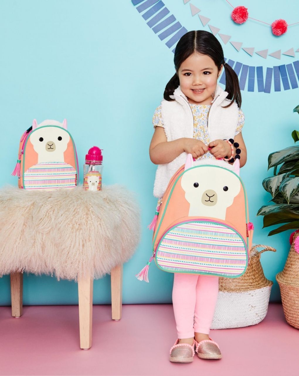 Skip hop zoo παιδική τσάντα πλάτης llama 29-2902001-28 - SKIP HOP