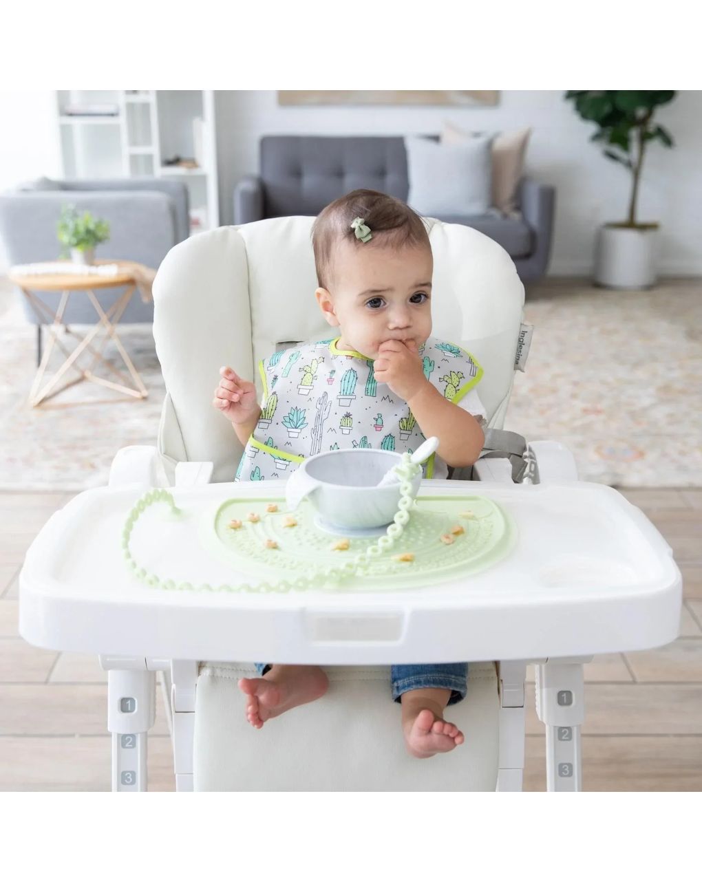 Bumkins αδιάβροχη σαλιάρα superbib cacti 6-24m 3303111 - BUMKINS