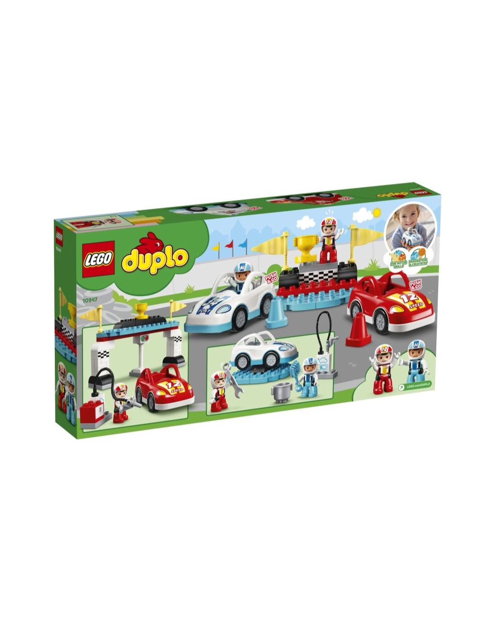 Lego duplo town αγωνιστικά αυτοκίνητα 10947 - Lego, LEGO Duplo