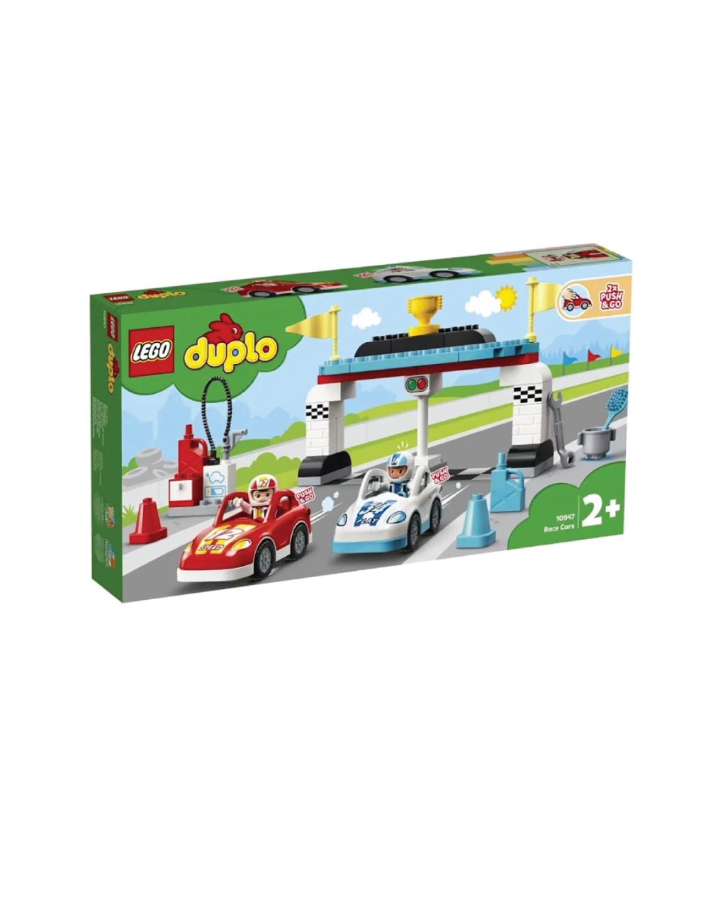 Lego duplo town αγωνιστικά αυτοκίνητα 10947