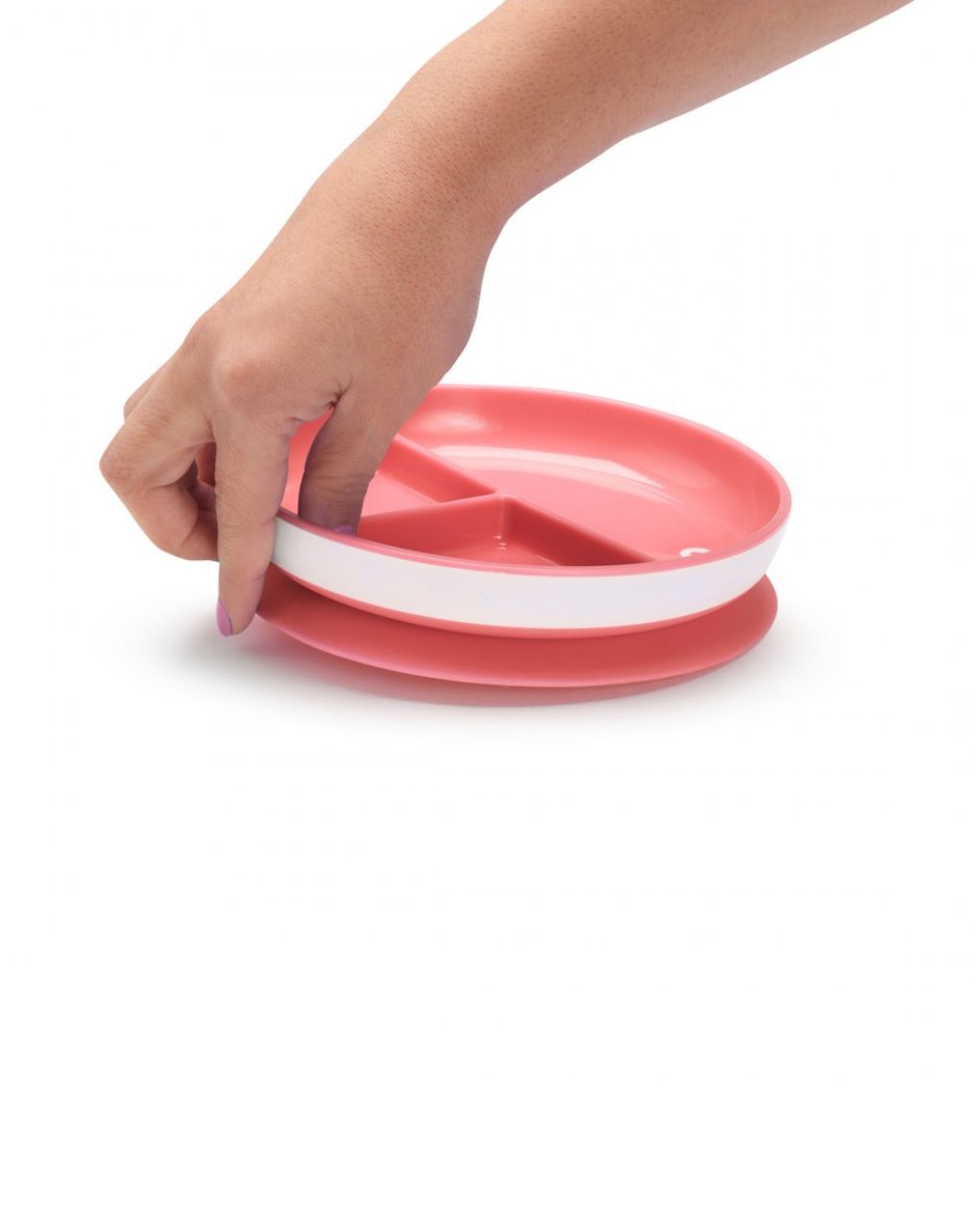 Munchkin παιδικό πιάτο με βεντούζα suction plate 6m+ (διάφορα χρώματα) 11213 - Munchkin