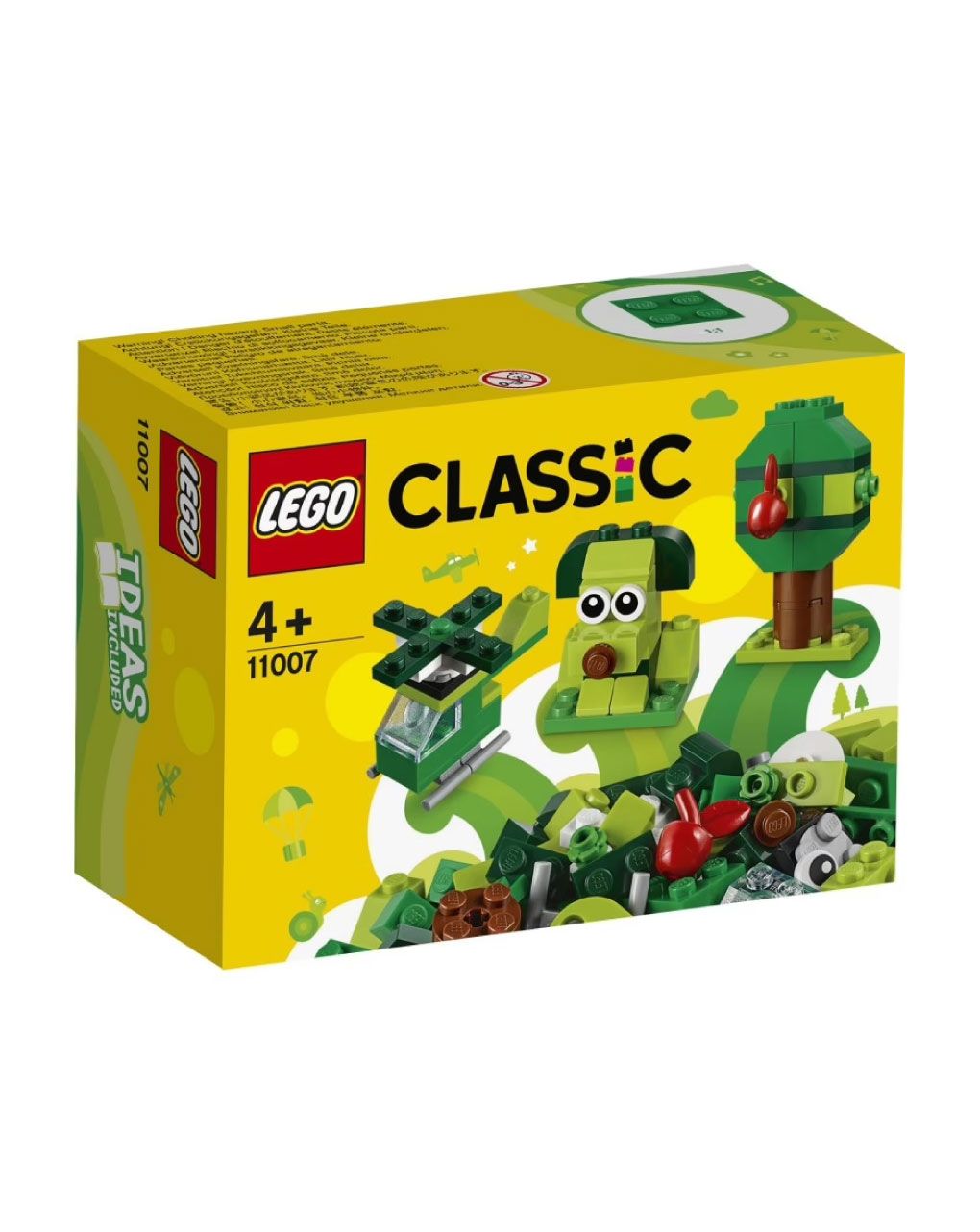 Lego classic δημιουργικά πράσινα τουβλάκια 11007 - LEGO, LEGO Classic