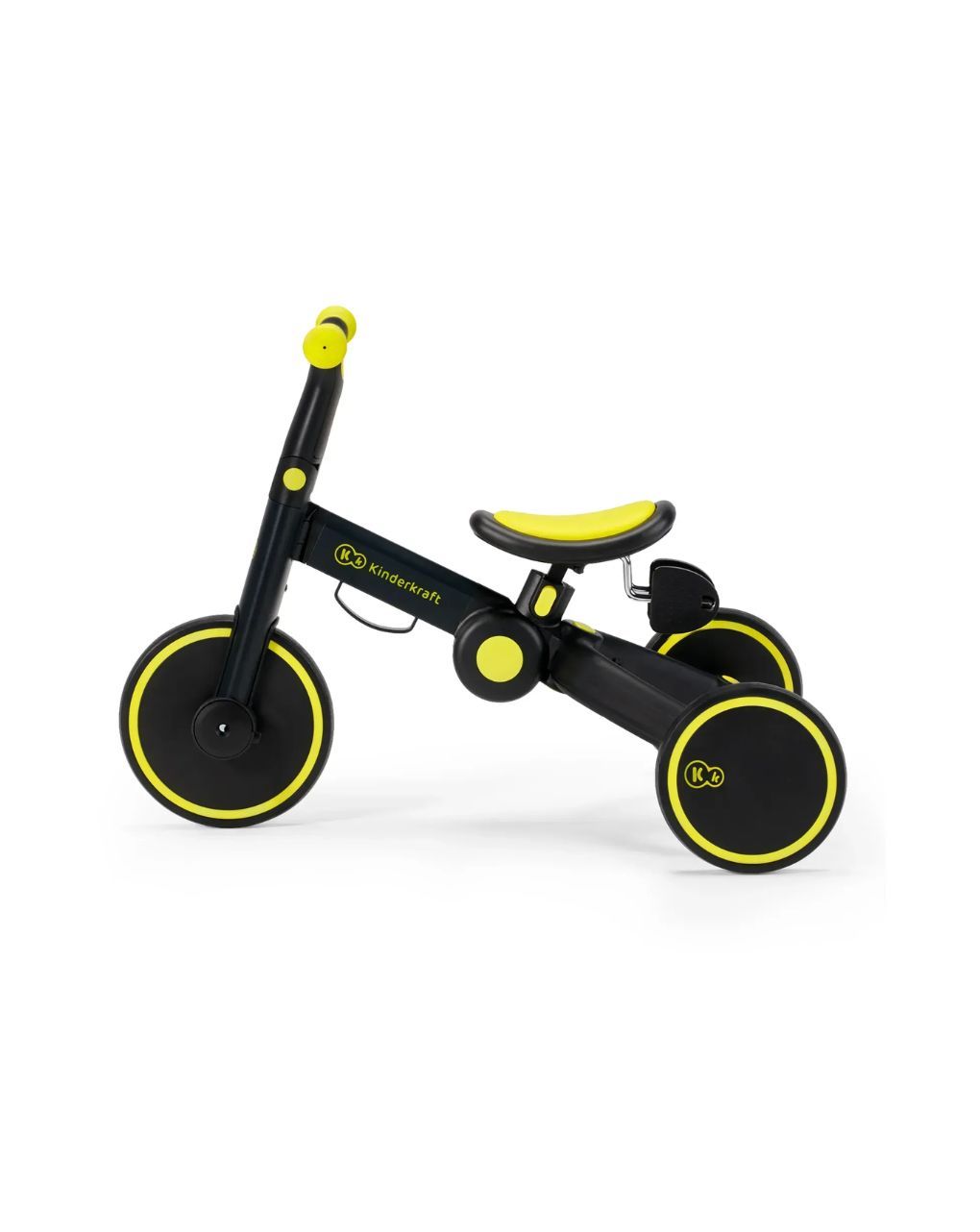 Kinderkraft πτυσόμενο τρίκυκλο ποδήλατο 4trike black volt kr4tri00blk0000 - Kinderkraft