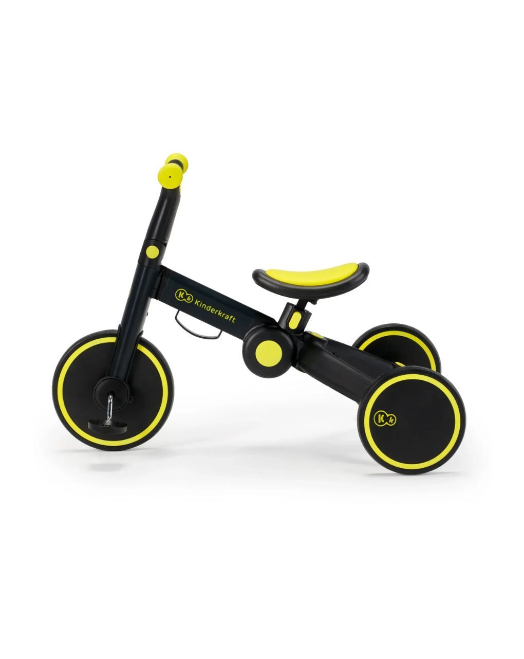 Kinderkraft πτυσόμενο τρίκυκλο ποδήλατο 4trike black volt kr4tri00blk0000 - Kinderkraft