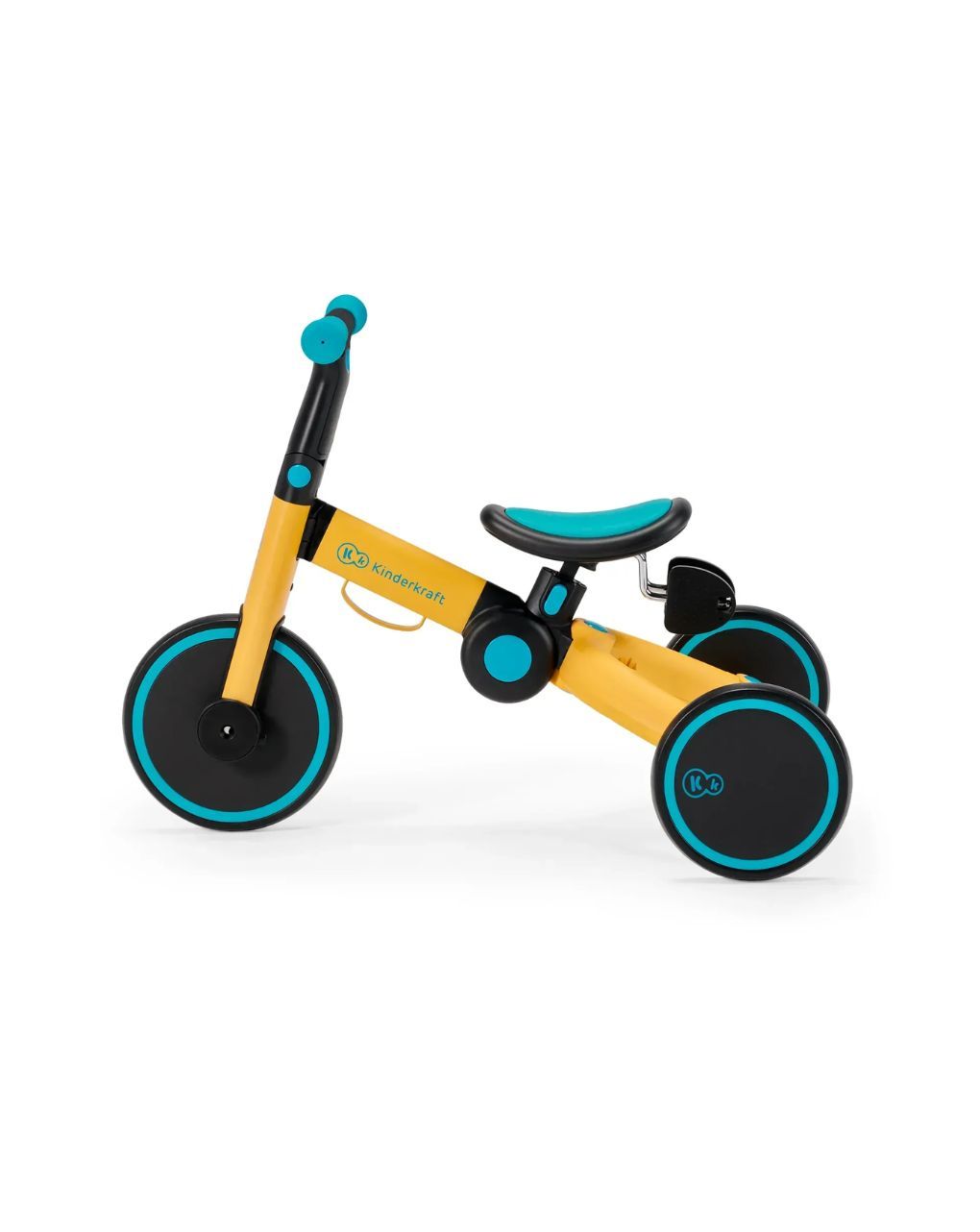 Kinderkraft πτυσόμενο τρίκυκλο ποδήλατο 4trike primrose yellow kr4tri00yel0000 - Kinderkraft