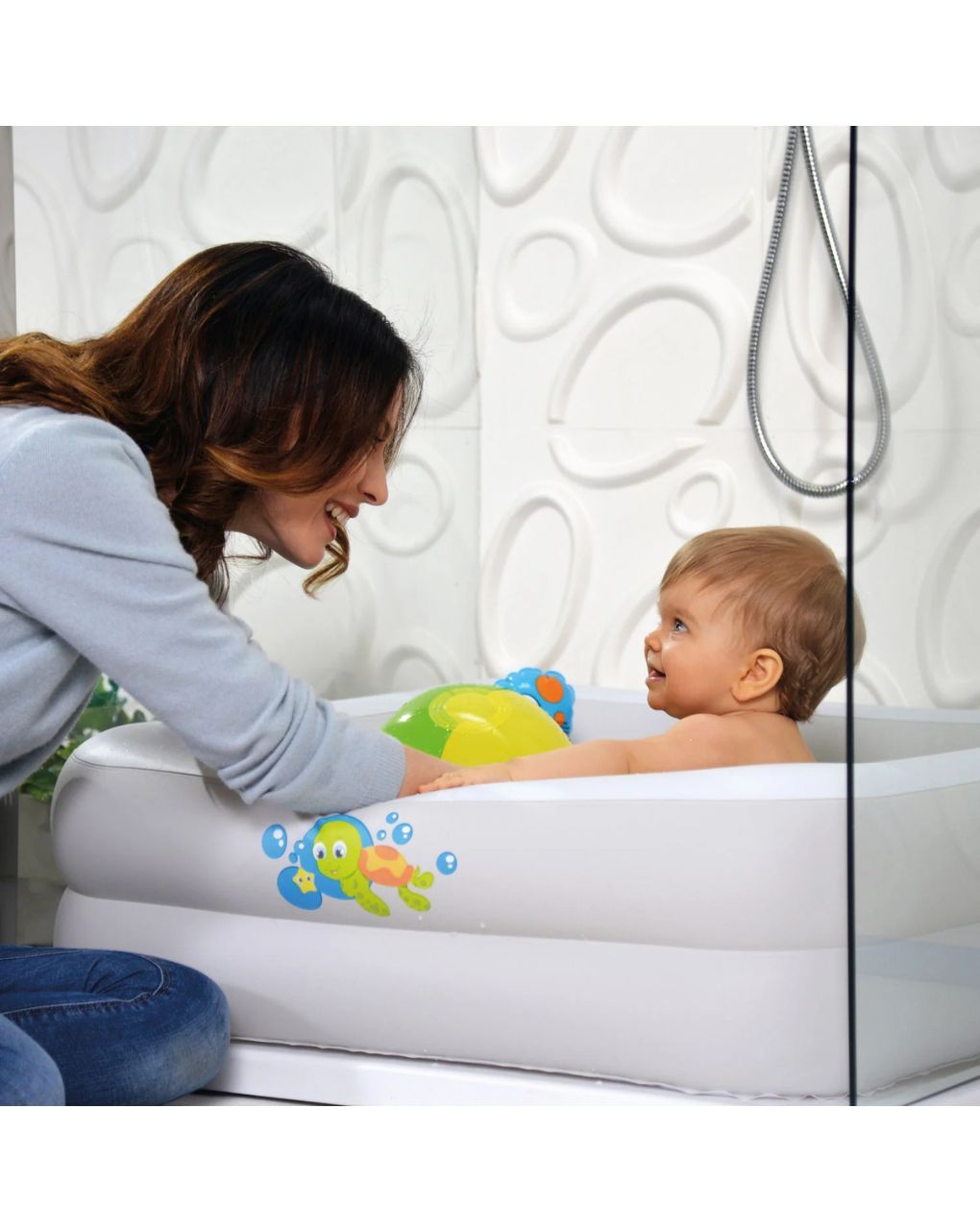 Bestway μπανιέρα με φουσκωτό δάπεδο bst51116b - Bestway