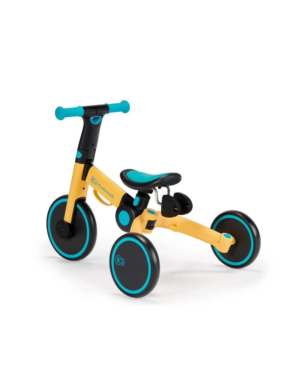 Kinderkraft πτυσόμενο τρίκυκλο ποδήλατο 4trike primrose yellow kr4tri00yel0000 - Kinderkraft