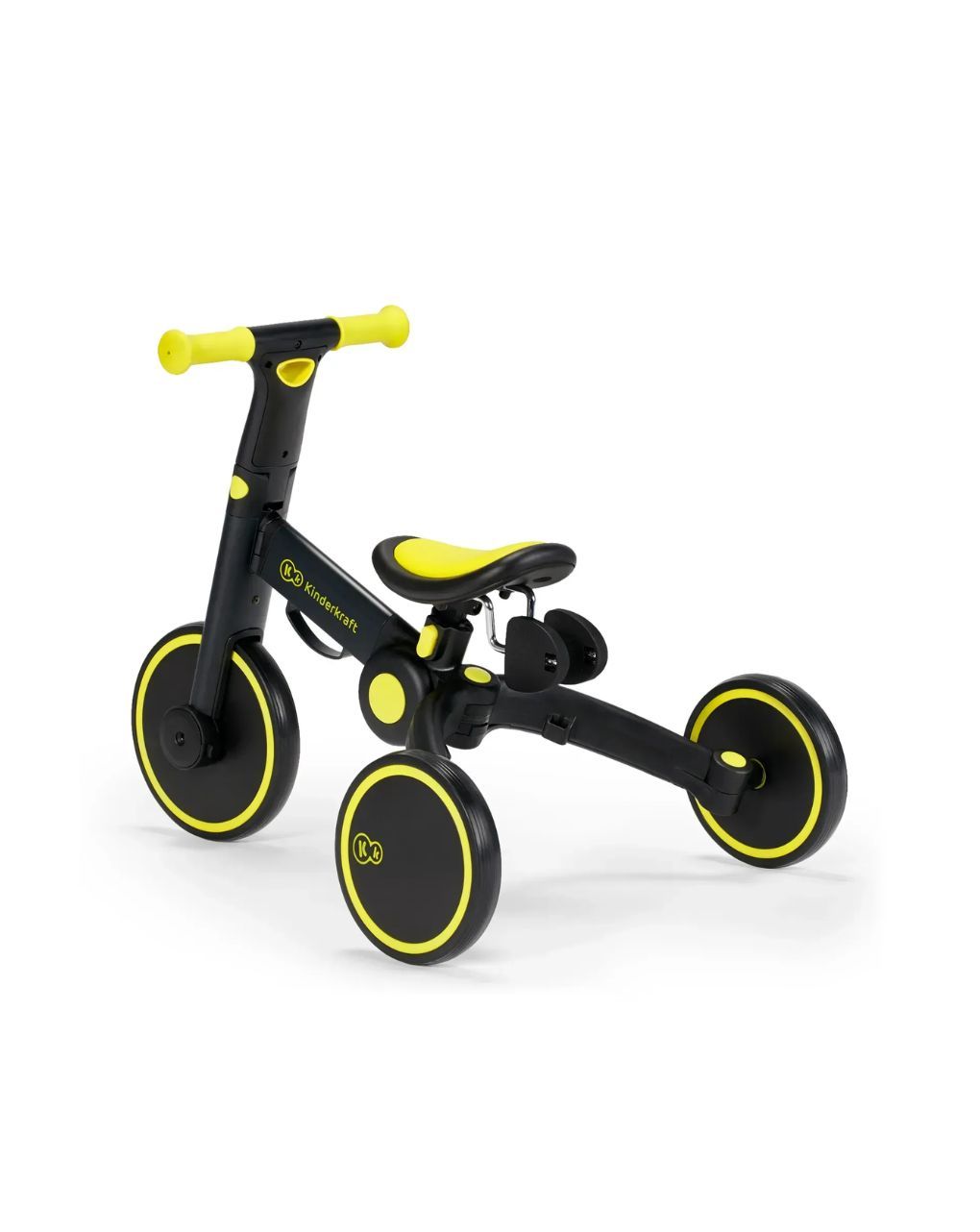 Kinderkraft πτυσόμενο τρίκυκλο ποδήλατο 4trike black volt kr4tri00blk0000 - Kinderkraft