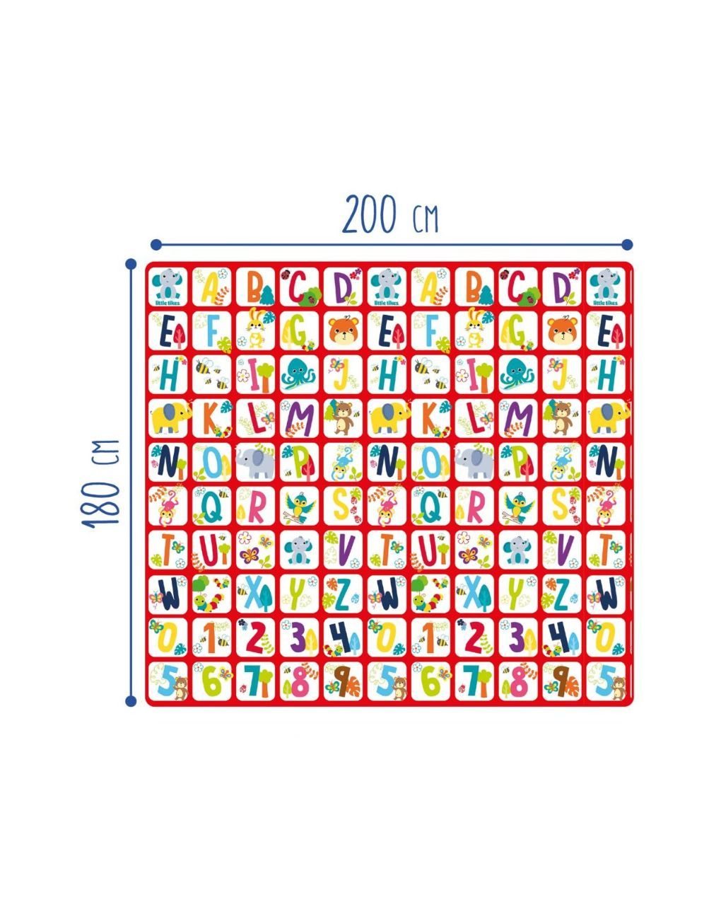 Baby smile play mat - 2 όψεων prg00587 - 