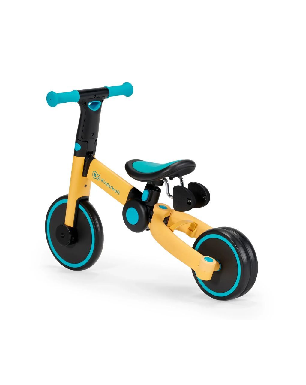 Kinderkraft πτυσόμενο τρίκυκλο ποδήλατο 4trike primrose yellow kr4tri00yel0000 - Kinderkraft
