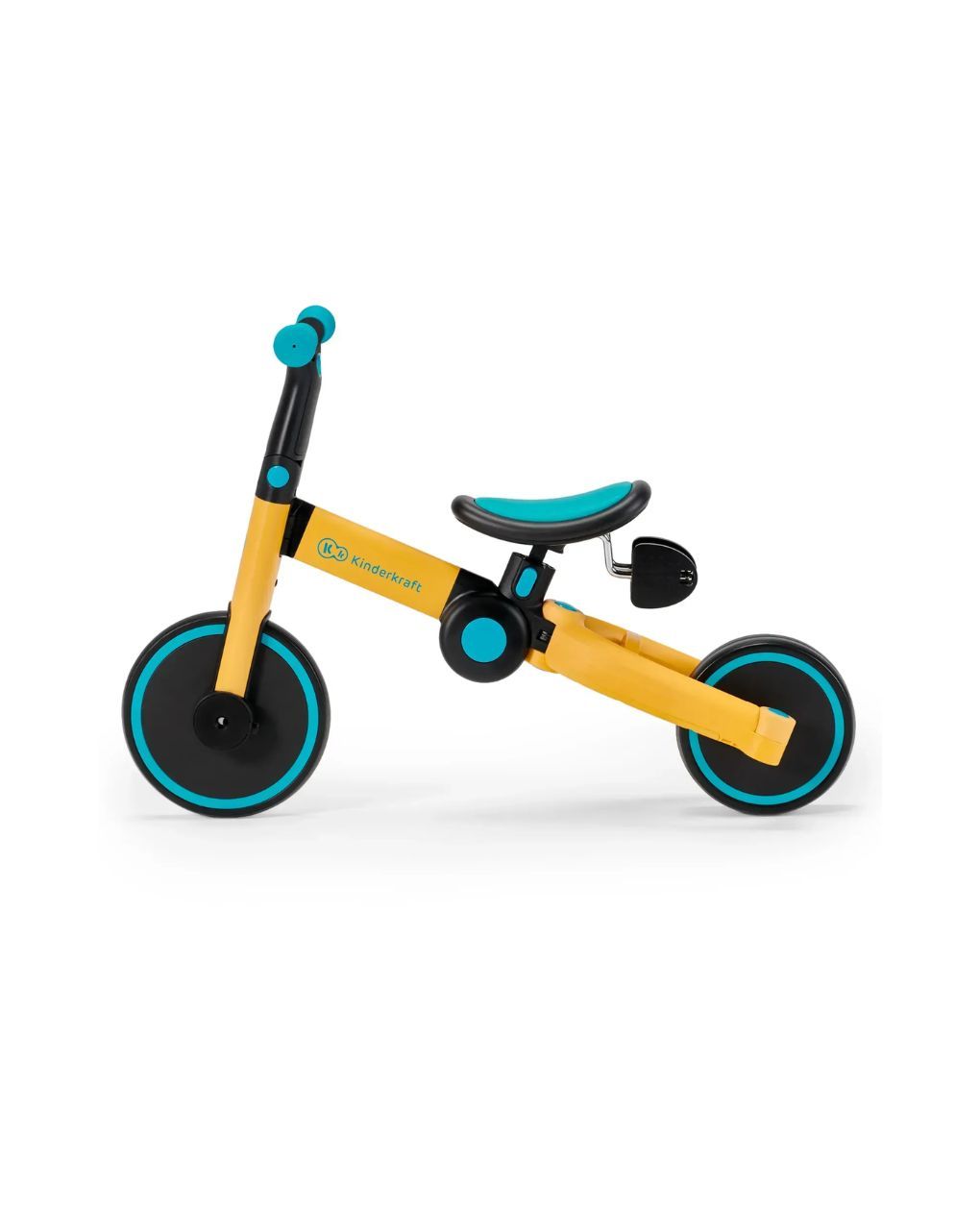 Kinderkraft πτυσόμενο τρίκυκλο ποδήλατο 4trike primrose yellow kr4tri00yel0000 - Kinderkraft