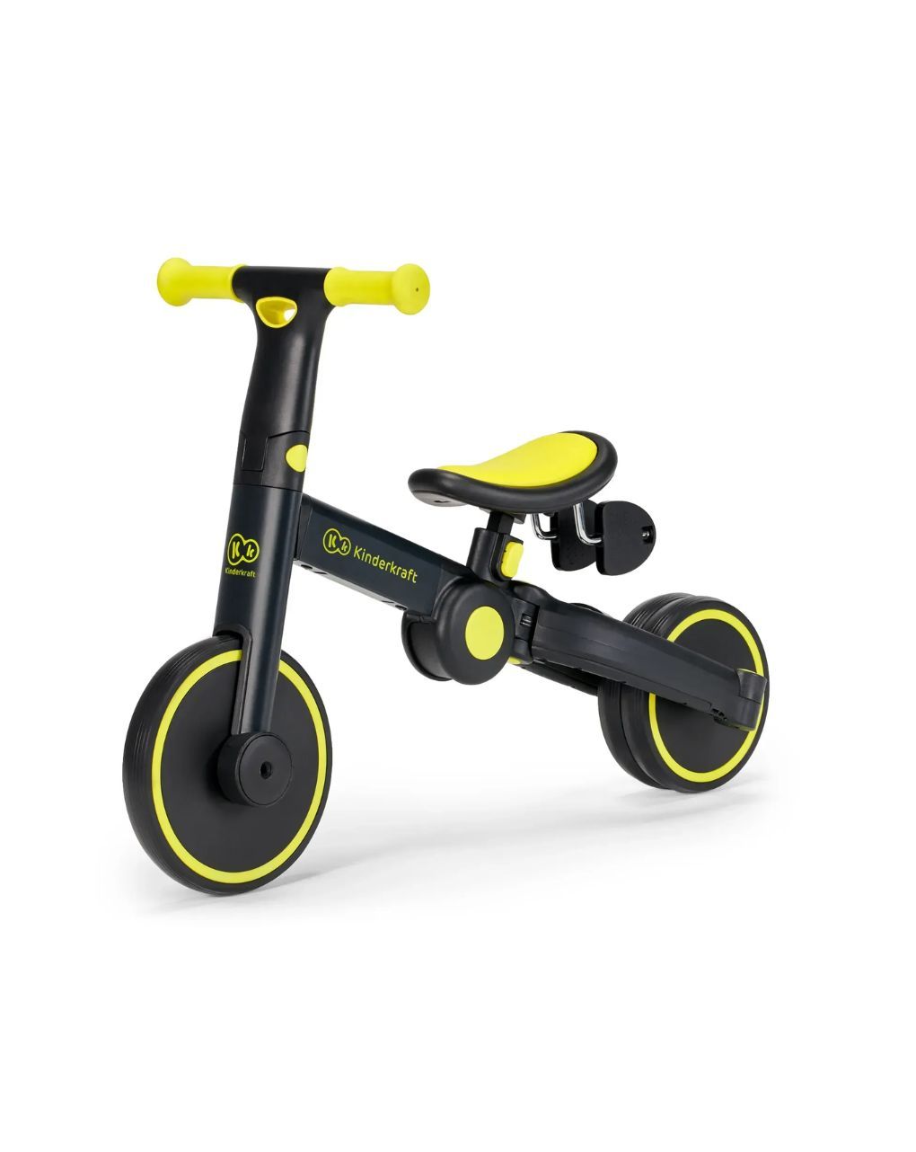 Kinderkraft πτυσόμενο τρίκυκλο ποδήλατο 4trike black volt kr4tri00blk0000 - Kinderkraft